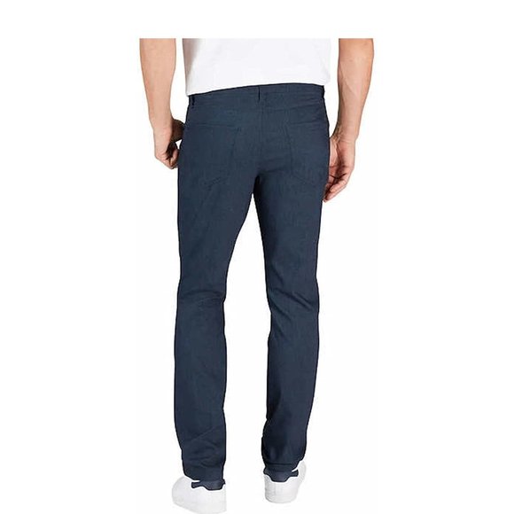 NWT IZOD Men's Comfort Stretch Straight Leg Blue Jeans Size 34x30 $70 DD350 - Picture 2 of 3